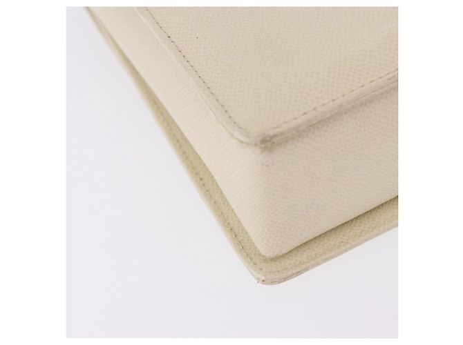 Borsa VALENTINO in pelle Avorio Oro Auth 197735 D'oro Crudo - vista 15