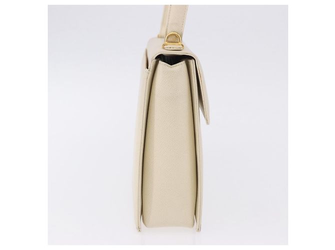 Borsa VALENTINO in pelle Avorio Oro Auth 197735 D'oro Crudo - vista 4