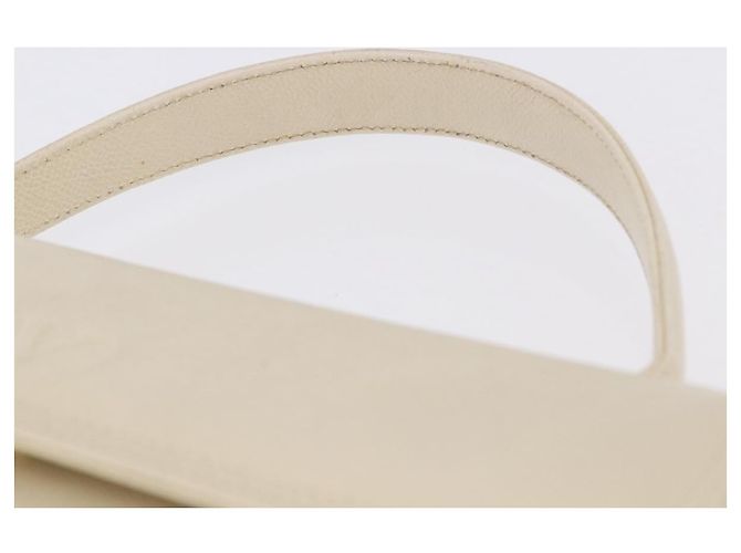 Borsa VALENTINO in pelle Avorio Oro Auth 197735 D'oro Crudo - vista 8