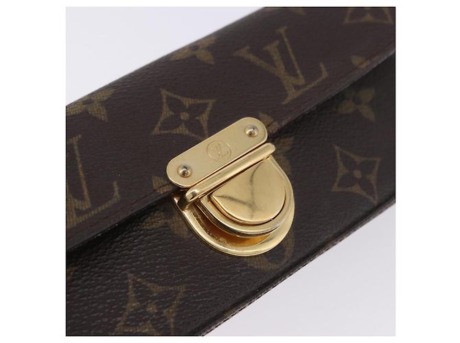 LOUIS VUITTON Monogram Pochette Lagoon Estuche para gafas M60008 LV Auth 200660A Monograma - vista 18