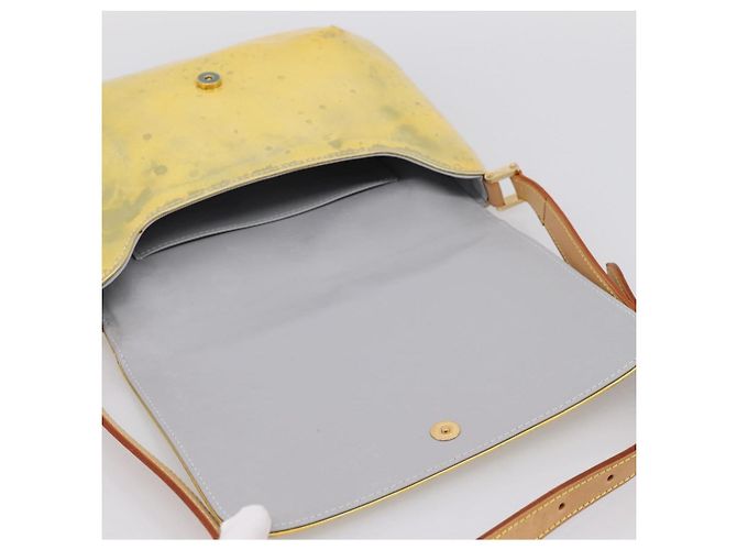LOUIS VUITTON Monogram Vernis Thompson Street Bag Gris M91008 LV Auth 200242 - vista 18