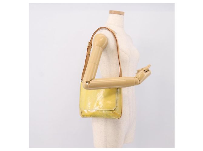 LOUIS VUITTON Monogram Vernis Thompson Street Bag Gris M91008 LV Auth 200242 - vista 23