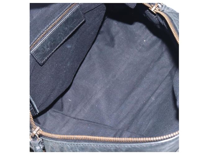 BALENCIAGA Borsa The Box Pelle 2way Nera 145694 Auth am12450V Nero - vista 11