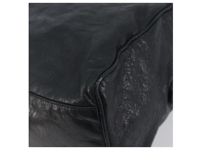 BALENCIAGA Borsa The Box Pelle 2way Nera 145694 Auth am12450V Nero - vista 16