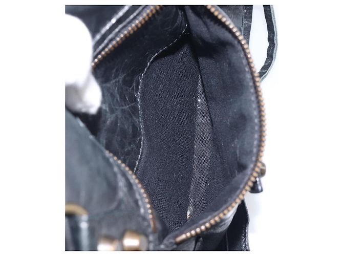 BALENCIAGA Borsa The Box Pelle 2way Nera 145694 Auth am12450V Nero - vista 26