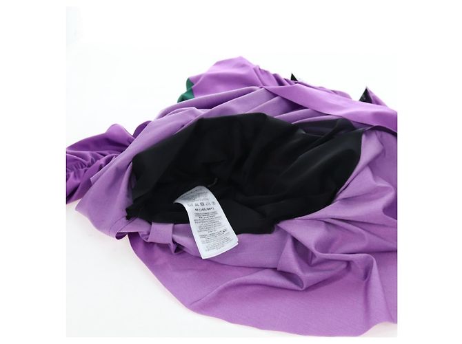 GUCCI Bluse aus Nylon The Hacker Project BALENCIAGA Collaboration Auth 198567M Lila - Ansicht 15
