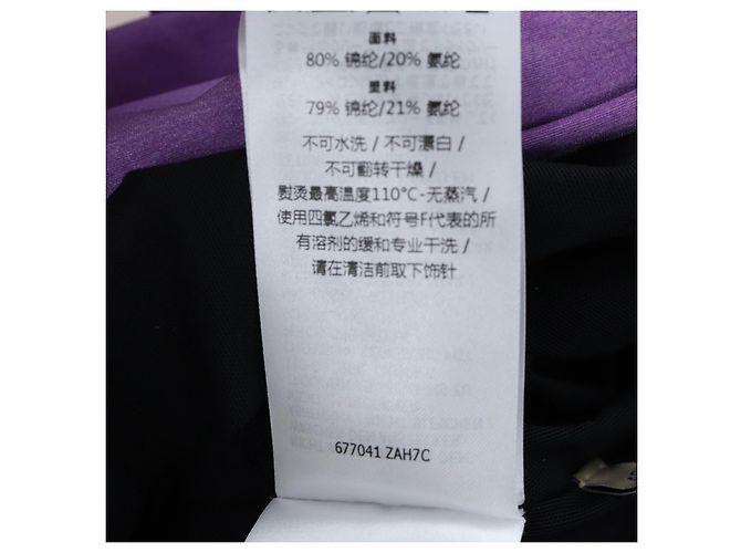 GUCCI Bluse aus Nylon The Hacker Project BALENCIAGA Collaboration Auth 198567M Lila - Ansicht 19