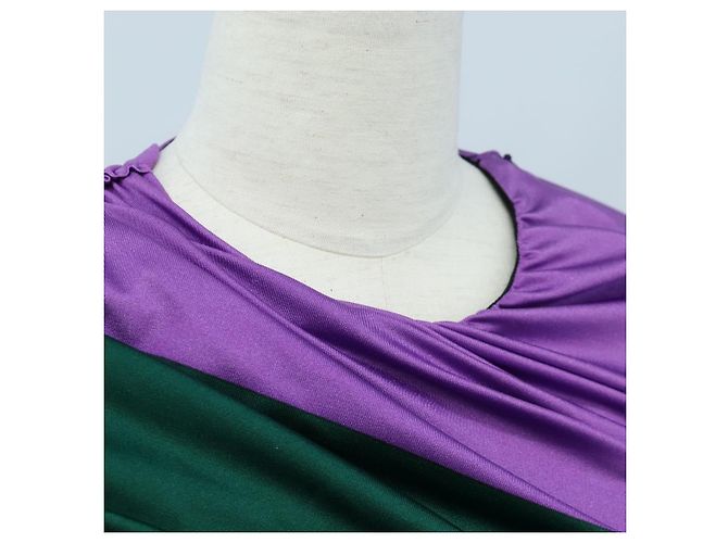 GUCCI Bluse aus Nylon The Hacker Project BALENCIAGA Collaboration Auth 198567M Lila - Ansicht 5