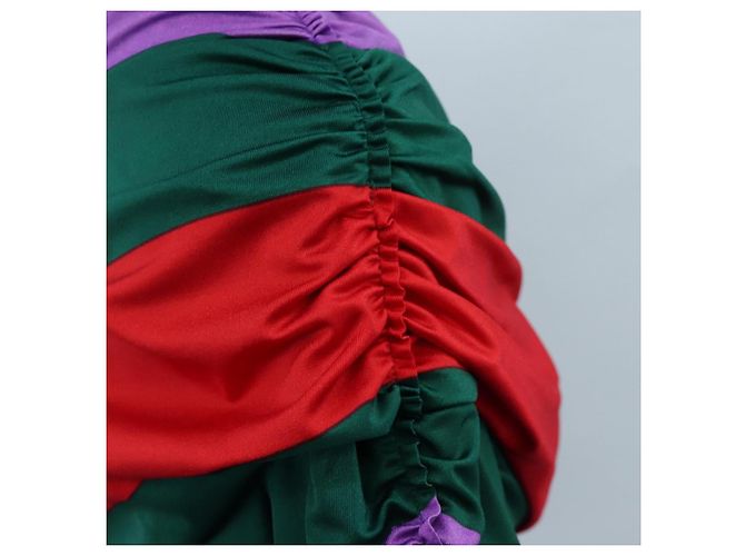 GUCCI Bluse aus Nylon The Hacker Project BALENCIAGA Collaboration Auth 198567M Lila - Ansicht 6