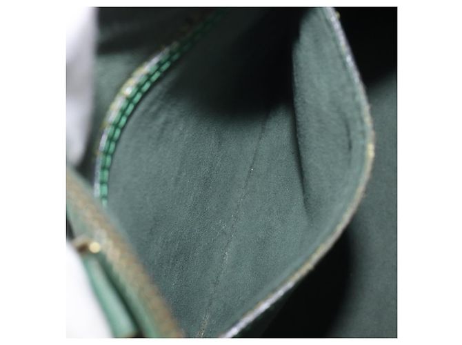 Borsa a mano LOUIS VUITTON Epi Alma Borneo Green M52144 LV Auth fm5444 - vista 20