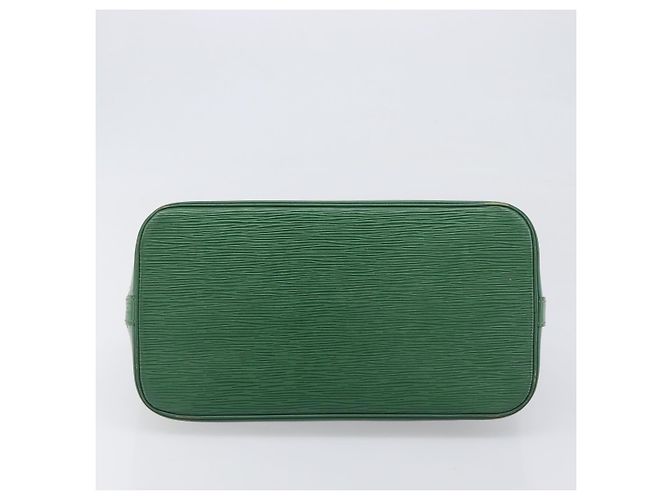 Borsa a mano LOUIS VUITTON Epi Alma Borneo Green M52144 LV Auth fm5444 - vista 5