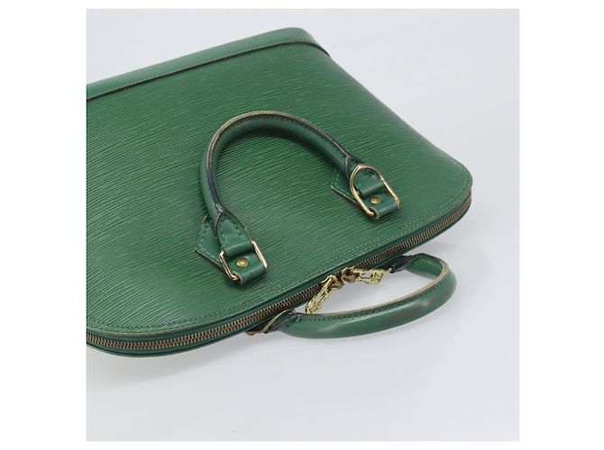 Borsa a mano LOUIS VUITTON Epi Alma Borneo Green M52144 LV Auth fm5444 - vista 6