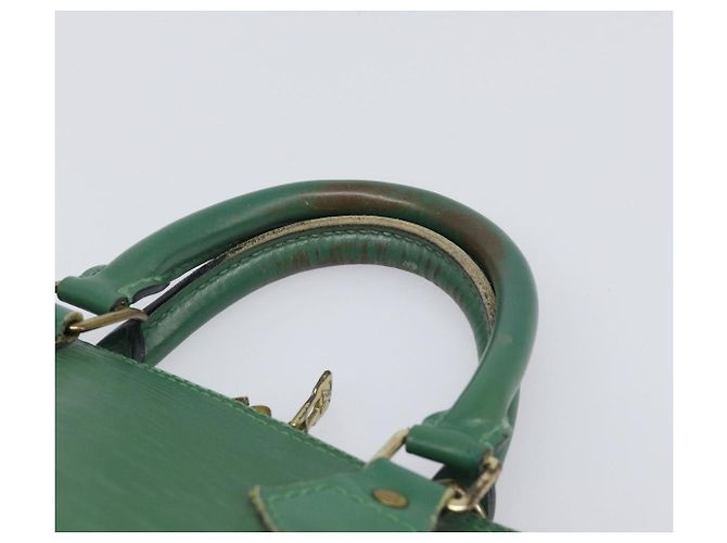 Borsa a mano LOUIS VUITTON Epi Alma Borneo Green M52144 LV Auth fm5444 - vista 8