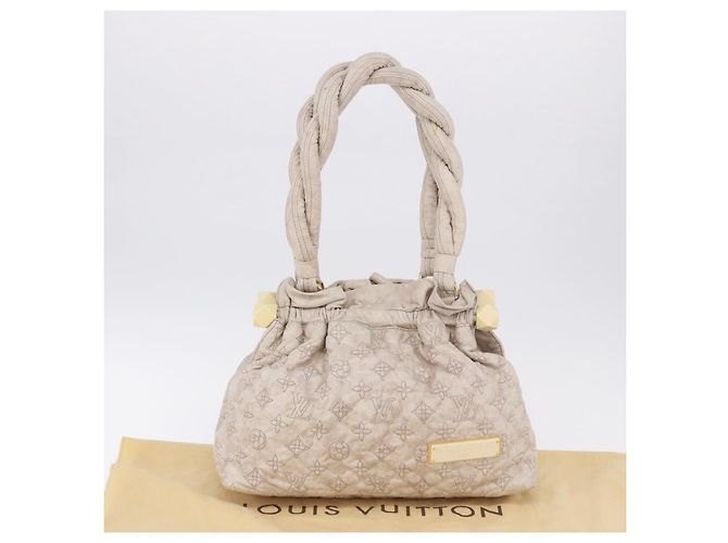 Borsa Tote LOUIS VUITTON Monogram Orump Stratus PM Beige M95369 LV Auth SW2666SAV - vista 12