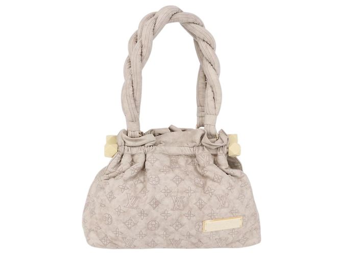 Borsa Tote LOUIS VUITTON Monogram Orump Stratus PM Beige M95369 LV Auth SW2666SAV - vista 13