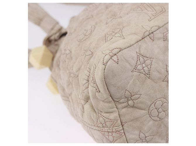 Borsa Tote LOUIS VUITTON Monogram Orump Stratus PM Beige M95369 LV Auth SW2666SAV - vista 17
