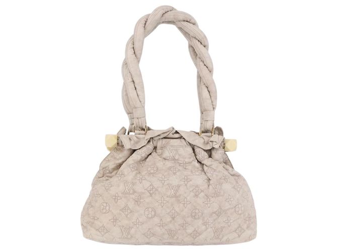 Borsa Tote LOUIS VUITTON Monogram Orump Stratus PM Beige M95369 LV Auth SW2666SAV - vista 2