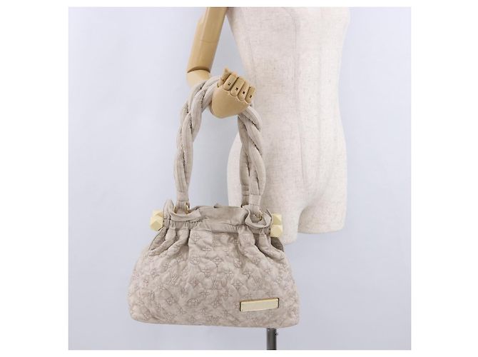 Borsa Tote LOUIS VUITTON Monogram Orump Stratus PM Beige M95369 LV Auth SW2666SAV - vista 25