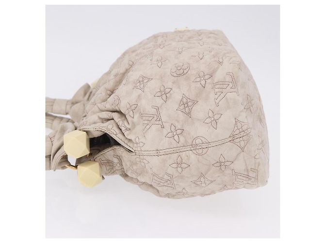 Borsa Tote LOUIS VUITTON Monogram Orump Stratus PM Beige M95369 LV Auth SW2666SAV - vista 4