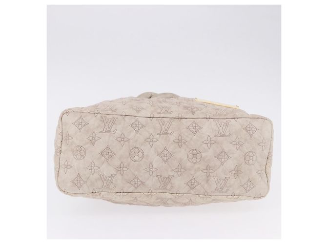 Borsa Tote LOUIS VUITTON Monogram Orump Stratus PM Beige M95369 LV Auth SW2666SAV - vista 5