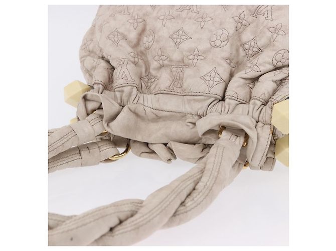 Borsa Tote LOUIS VUITTON Monogram Orump Stratus PM Beige M95369 LV Auth SW2666SAV - vista 6