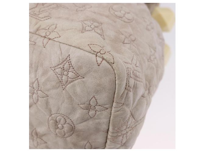 Borsa Tote LOUIS VUITTON Monogram Orump Stratus PM Beige M95369 LV Auth SW2666SAV - vista 8