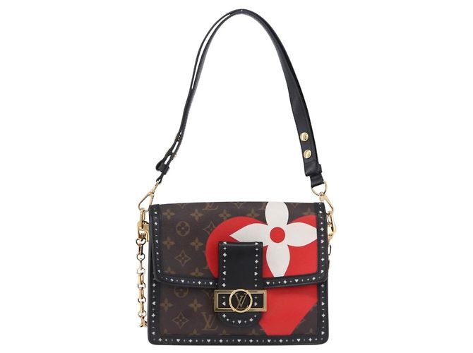 LOUIS VUITTON Monogram Game On Dauphine MM Shoulder Bag M57448 LV Auth 197519M Monogramma - vista 13