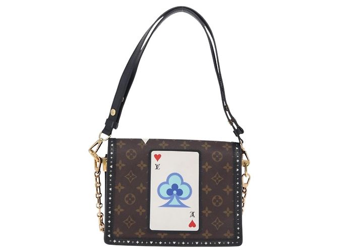 LOUIS VUITTON Monogram Game On Dauphine MM Shoulder Bag M57448 LV Auth 197519M Monogramma - vista 2