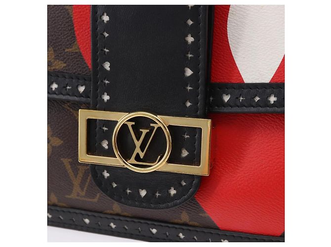 LOUIS VUITTON Monogram Game On Dauphine MM Shoulder Bag M57448 LV Auth 197519M Monogramma - vista 21
