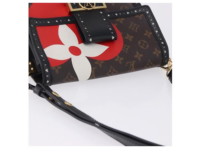 LOUIS VUITTON Monogram Game On Dauphine MM Shoulder Bag M57448 LV Auth 197519M Monogramma - vista 6