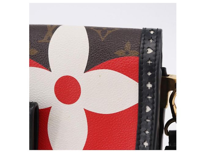 LOUIS VUITTON Monogram Game On Dauphine MM Shoulder Bag M57448 LV Auth 197519M Monogramma - vista 9