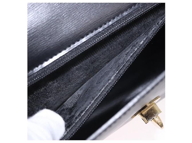 LOUIS VUITTON Epi Pochette Arche Shoulder Bag Black Noir M52572 LV Auth BA15120 Nero - vista 11