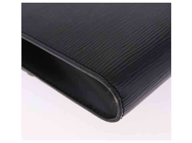 LOUIS VUITTON Epi Pochette Arche Shoulder Bag Black Noir M52572 LV Auth BA15120 Nero - vista 15