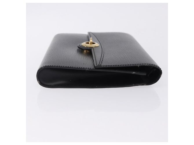 LOUIS VUITTON Epi Pochette Arche Shoulder Bag Black Noir M52572 LV Auth BA15120 Nero - vista 3