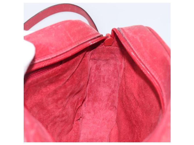 Borsa a tracolla GUCCI in pelle rossa e oro Auth 199603 Rosso D'oro - vista 19