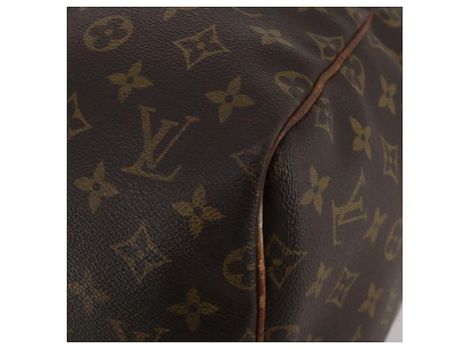 LOUIS VUITTON Monogram Keepall 55 Boston Bag M41424 LV Auth 197524 Monogramma - vista 14