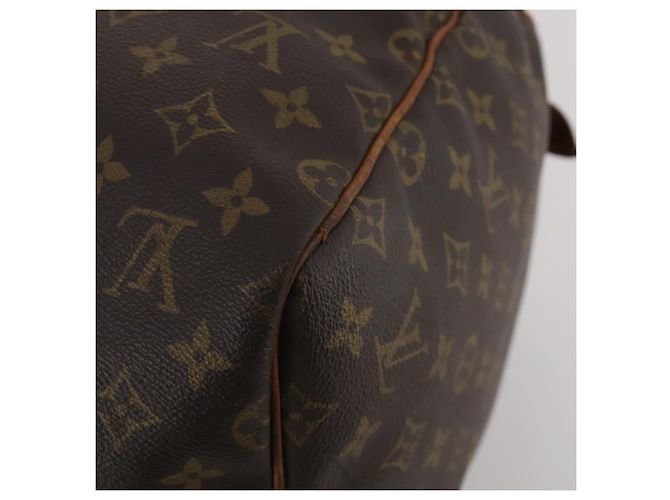 LOUIS VUITTON Monogram Keepall 55 Boston Bag M41424 LV Auth 197524 Monogramma - vista 16