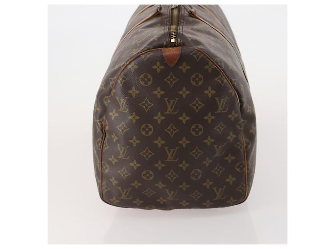 LOUIS VUITTON Monogram Keepall 55 Boston Bag M41424 LV Auth 197524 Monogramma - vista 3