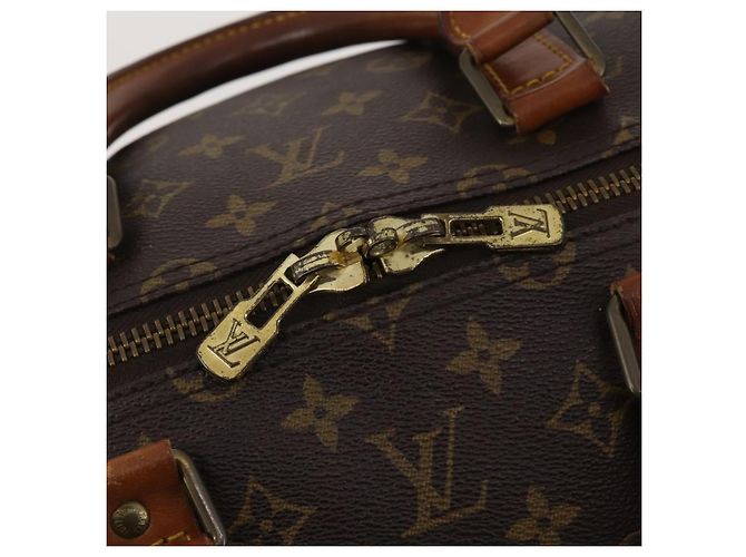 LOUIS VUITTON Monogram Keepall 55 Boston Bag M41424 LV Auth 197524 Monogramma - vista 9