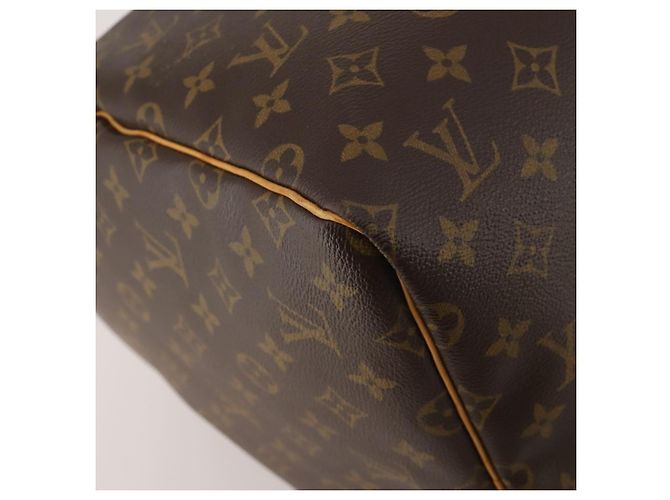 LOUIS VUITTON Monogram Keepall 55 Boston Bag M41424 LV Auth 198304V Monogramma - vista 14