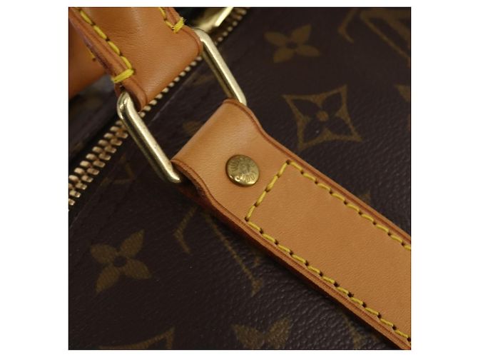 LOUIS VUITTON Monogram Keepall 55 Boston Bag M41424 LV Auth 198304V Monogramma - vista 17