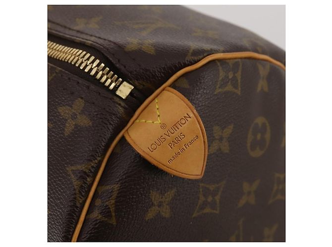 LOUIS VUITTON Monogram Keepall 55 Boston Bag M41424 LV Auth 198304V Monogramma - vista 18