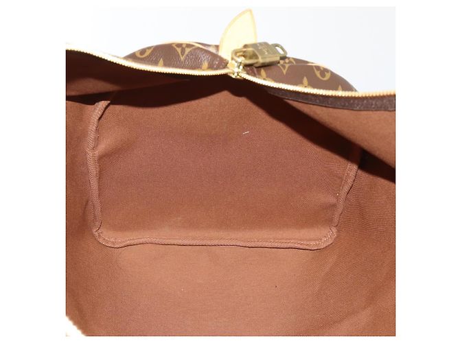 LOUIS VUITTON Monogram Keepall 55 Boston Bag M41424 LV Auth 198304V Monogramma - vista 20