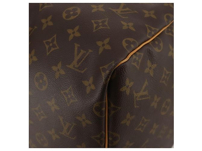 LOUIS VUITTON Monogram Keepall 55 Boston Bag M41424 LV Auth 198304V Monogramma - vista 9
