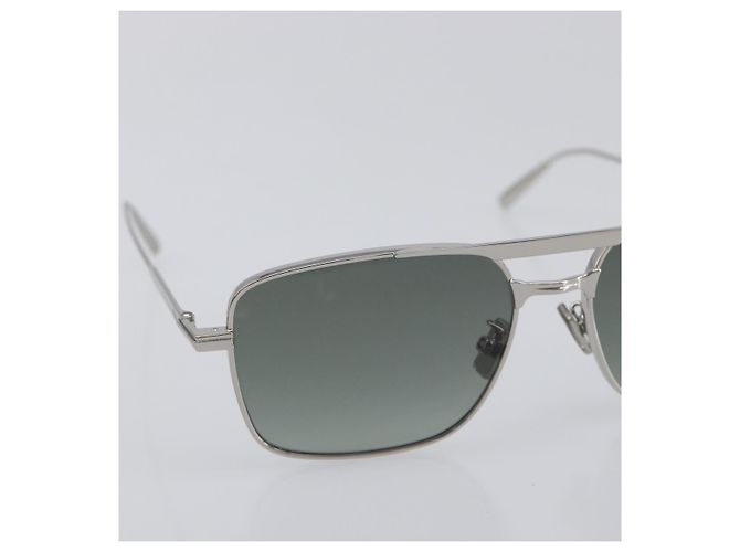 Gafas de sol Christian Dior metal Silver Auth BA15207M Plata - vista 5