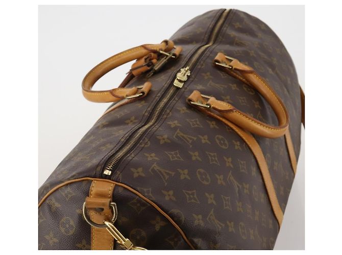 LOUIS VUITTON Monogram Keepall Bandouliere55 Boston Bag M41414 LV Auth 194862V Monogramma - vista 6