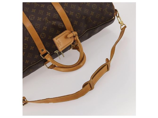 LOUIS VUITTON Monogram Keepall Bandouliere55 Boston Bag M41414 LV Auth 194862V Monogramma - vista 7