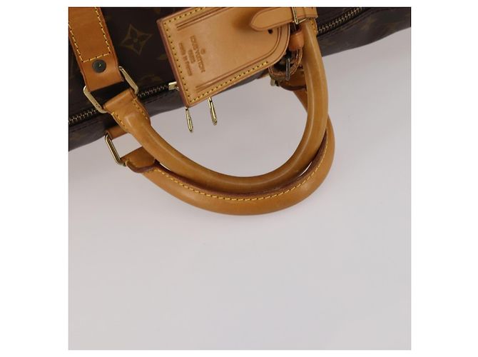 LOUIS VUITTON Monogram Keepall Bandouliere55 Boston Bag M41414 LV Auth 194862V Monogramma - vista 8