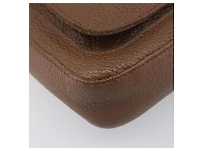 Borsa a tracolla BOTTEGA VENETA in pelle marrone 145152 Auth ep15711 - vista 14