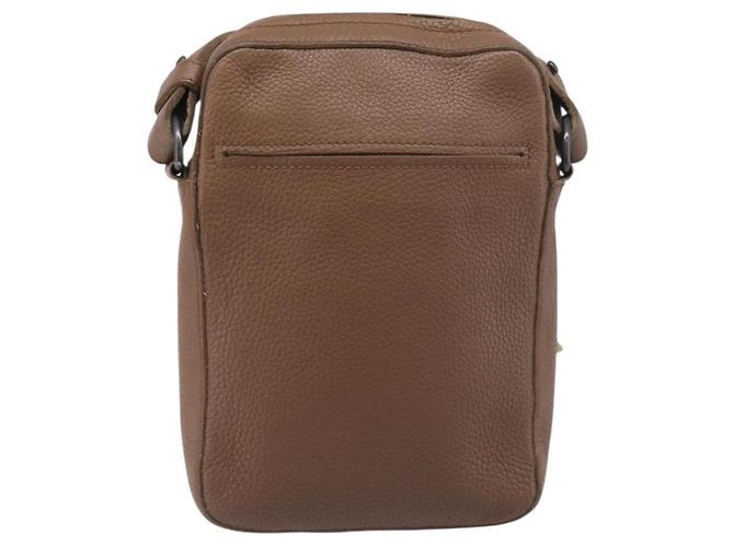 Borsa a tracolla BOTTEGA VENETA in pelle marrone 145152 Auth ep15711 - vista 2
